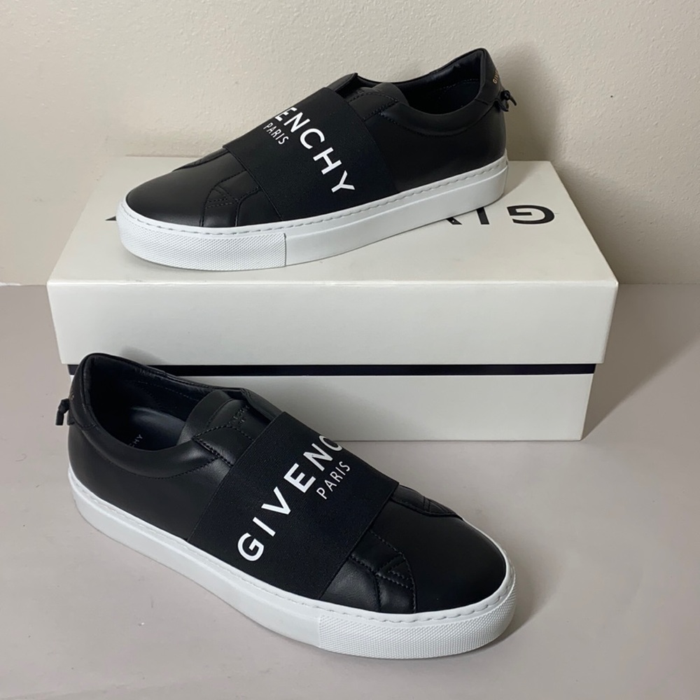 Givenchy Urban Street Logo Sneakers Black White 40 US 10